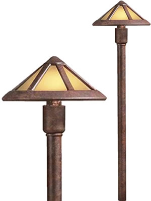 Art Deco And Mission Style Path Lights Landscape Lighting Low Art Deco Mission Style Path Lights Landscape Lighting Low Voltage Line And Led