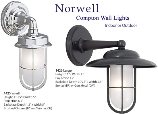 Nautical Outdoor Lighting Deep Norwell Compton Indoor Or Outdoor Wall Lights