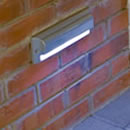 Wall and Step Lights can be used decoratively or for safety inside or outside your home.