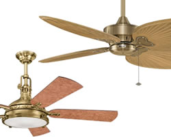 Coastal Style Ceiling Fans