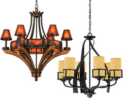 Art Deco and Arts & Crafts Chandeliers