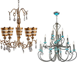 Eclectic Chandeliers