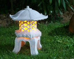 Oriental and Asian Influenced Landscape Lighting