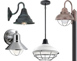 Coastal, Nautical and Beach House Ceiling Lights