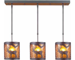 Eclectic & Rustic Multiple Pendants