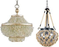 Coastal Beach House Pendants