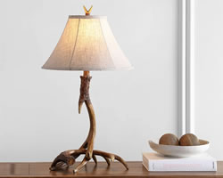 Antler  Table and Floor Lamps