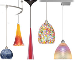 WAC Lighting European Collection Single, Multi, Monorail or Track Pendants