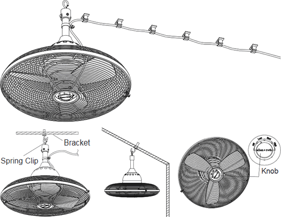 Outdoor Ceiling Fans Deep