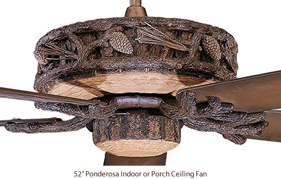 Rustic Ceiling Fans Deep Discount Lighting