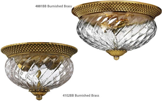 3 Light Pineapple,Chandelier ￼Brass Plantation Hinkley 4103 Bb Burnished  Brass - Conseil scolaire francophone de Terre-Neuve et Labrador