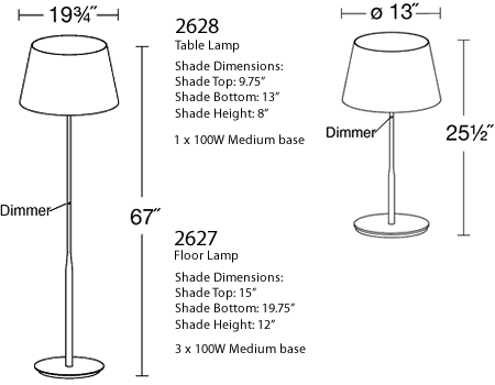 Holtkotter Fabric Shaded Lamps Deep Discount Lighting
