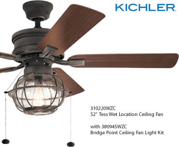 Outdoor Ceiling Fans Deep Lighting