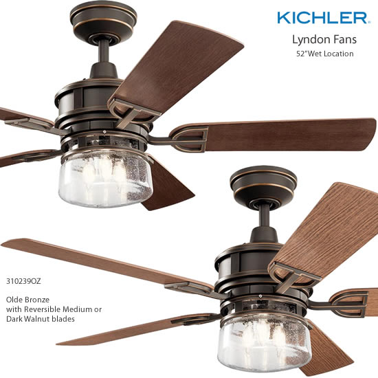 Outdoor Ceiling Fans Deep Lighting