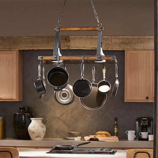 Lighted Pot Racks Deep Discount Lighting