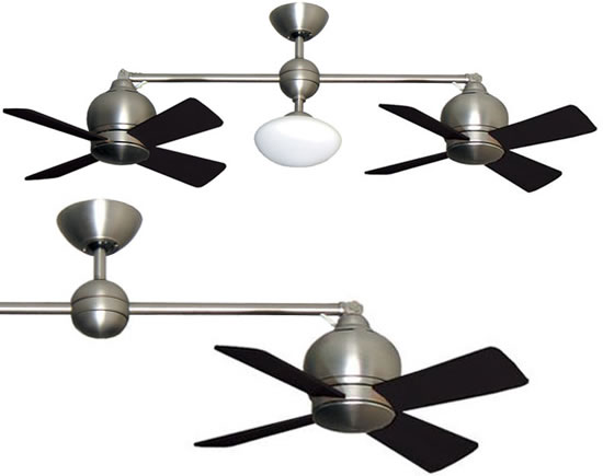 Double Ceiling Fans Deep