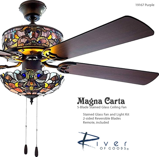 Arts And Crafts Style Ceiling Fans, Victorian Style Ceiling Fans