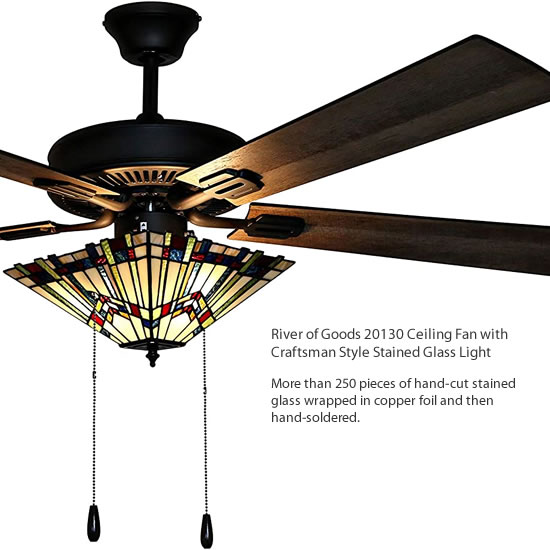 Arts And Crafts Style Ceiling Fans