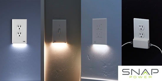 SnapPower Guidelights, Switchlights, USB Chargers and SafeLIGHTs - Deep  Discount Lighting