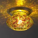 Glass Flush Ceiling Lights