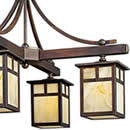Arts & Crafts, Mission, Craftsman and Prairie Style Chandeliers