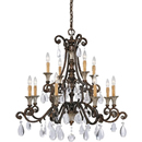 Antique Reproduction Crystal Chandeliers