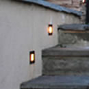 Wall and Step Lights can be used decoratively or for safety inside or outside your home.