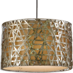 Contemporary Drum Pendants - Deep Discount Lighting