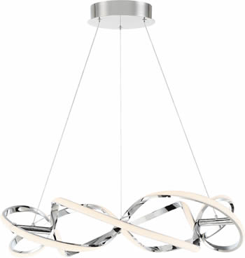 WAC Lighting PD-47828 Interlace Modern LED Chandelier